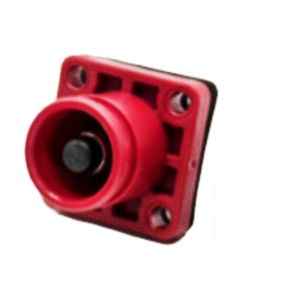 12MM Battery Storage Wire Harness Connector 250A Red Plug And Socket Curved