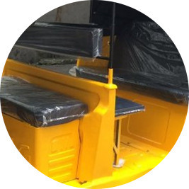 Adult 3 Wheel 50km/H Electric Passenger Tricycle