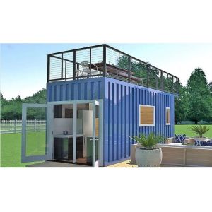 Topshaw Customized Prefabricated House Modular Shipping Container Homes 40 feet