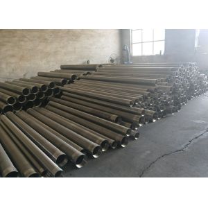 Cylindrical Vee Shaped Wire Wrapped Screen With High Abreaction Resistance