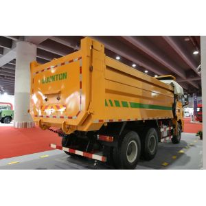 China Dump Truck For Sale U-Type Box Shacman Tipper Weichai 290hp Engine Single