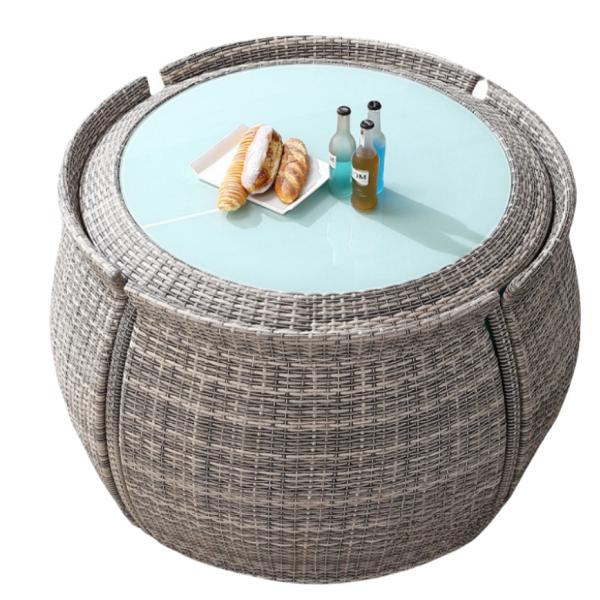 Dining Outdoor Rattan Bistro Table Set Relax Stylishly Comfortably Garden Bistro DL