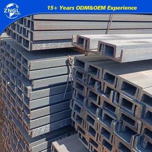 Galvanised Carbon Steel Profile Slotted U Channel