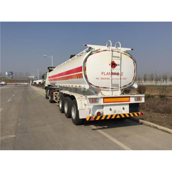 Carbon Steel 15000 Gallon 50m³ Fuel Tanker Semi Trailer 12 Wheeler Plam Oil Transport