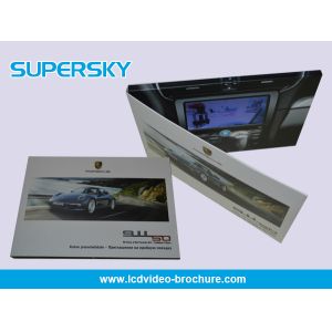 500mAh - 10000mAh Bettery Digital Video Brochure With Magnetic Switch