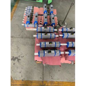 Rack and Pinion Three Position Type Pneumatic Actuator with ISO5211