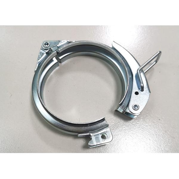 Buy ISO9001 1.0-1.2mm Galvanized Pipe Clamp Quick Release Lever Clamp With Lock at wholesale prices