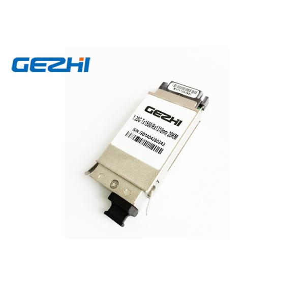 Buy GE Fiber Channel CWDM GBIC Transceiver 0℃~ +70℃ Operating Temperature at wholesale prices