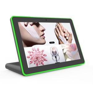 China L type Android 8.1 NFC 10.1inch  All In One Touch Screen PC With LED light on sale