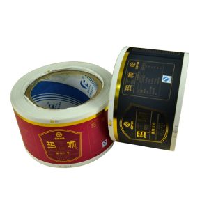 Bodywash Bottle Label Sticker Printing , Embossing Weatherproof Matte Sticker