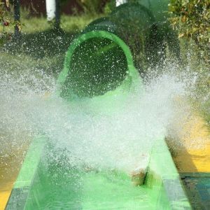 Fiberglass Aqualoop Body Water Slide for Amusement Park