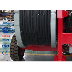 China 77kw 103hp Cummins Engine Hydraulic Tensioner Max Intermittent Tension 2x45/1x90kN Stringing Equipment on sale