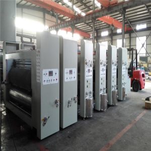 Automatic Printing Die Cutting Slotting Cardboard Carton Box Machine