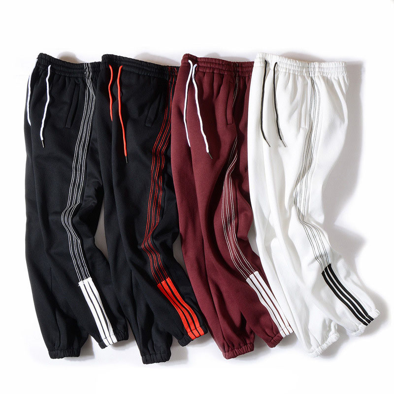 Quality 100% Polyester Sweatpants Joggers 6 Pocket Trousers Men Sweat Pants for sale