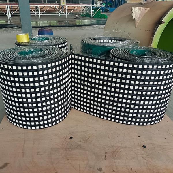Belt Conveyor Ceramic Pulley Lagging Drum Pulley Rubber Lagging