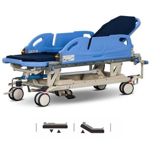 Emergency PatientTransfer CartRotating Side Rails Central Casters 150mm Patient