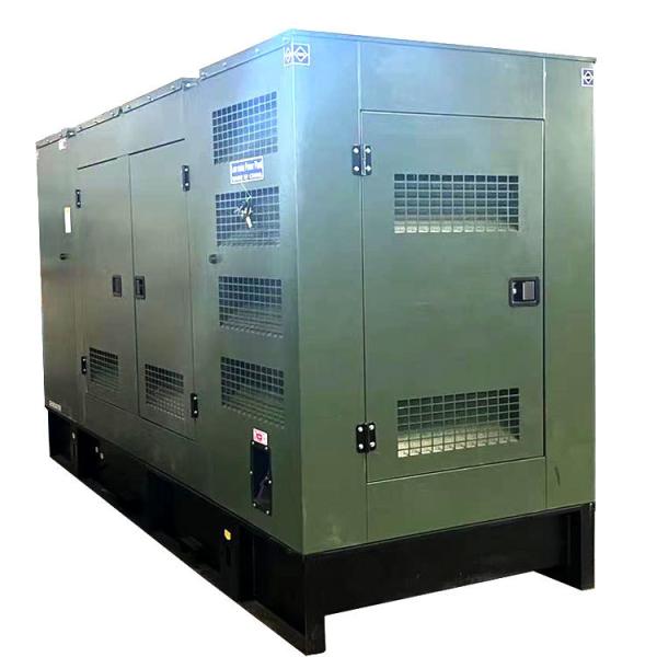 Guangxi Yuchai 375KVA Silent Speaker Diesel Generator Set with Water Cooling