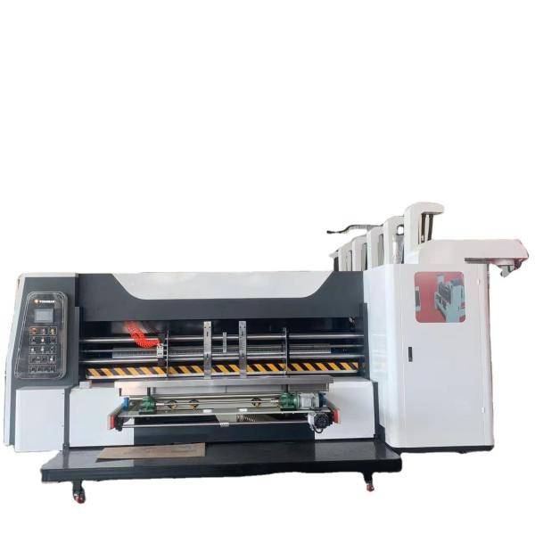Buy Corrugated Box Making Machine with 220/380/440V Voltage and Printing/Cutting Functions at wholesale prices