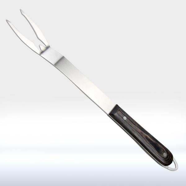 Buy 2.5mm Thickness Personalized BBQ Tools , Barbecue Grill Set With Premium Wood Handle at wholesale prices