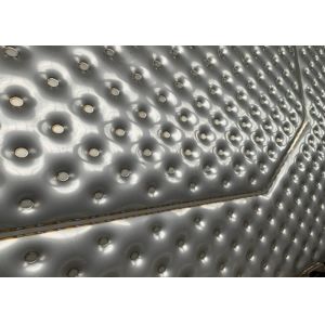 OEM Beer Fermentation Dimple Jacket Heat Exchanger For Tank