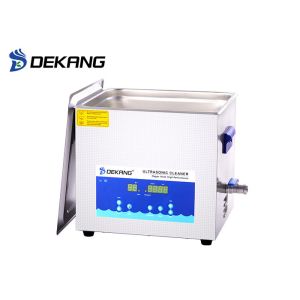 Power Adjustable Digital Ultrasonic Cleaner , 10L Industrial Ultrasonic Cleaning
