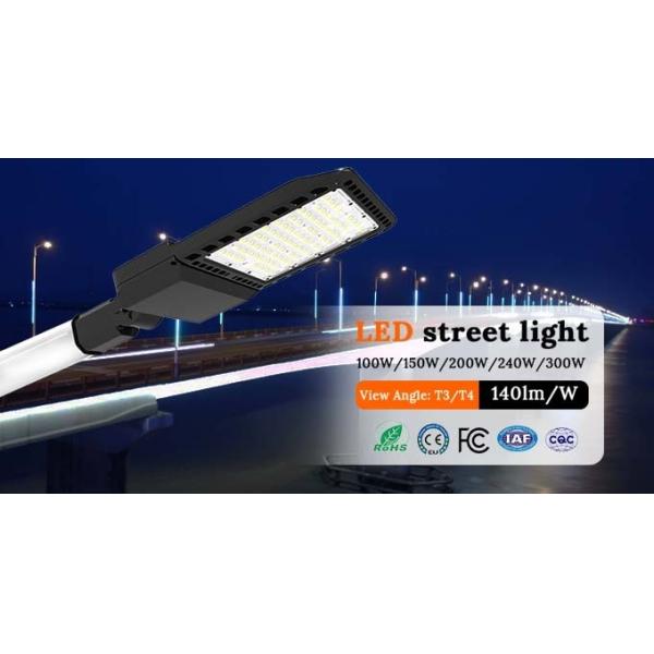 Aluminum Street Lamps At Night 42000lm 300W Led Road Lights For Urban Roads