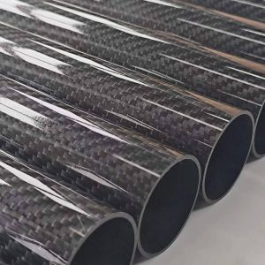 Roll Wrapped 3K Carbon Fiber Tube 14/16/18/20/25mm Matte / Glossy 1mm/2mm Wall