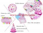 Frozen kids girls disposable paper cups + plates party pack birthday Party