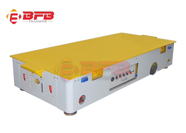 Custom Made Cable Steel Coil Handling Flat Transfer Cart For Road With Hydraulic Lifting Equipment