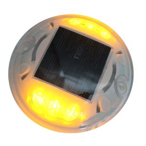 Wireless CE Approval Dia 120mm Amber Reflective Studs On Roads