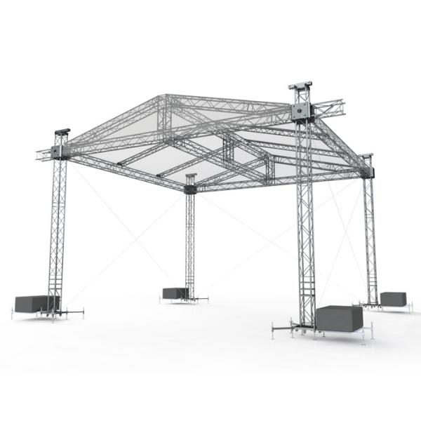 Buy Exhibition Frame Truss Structure Aluminium Spigot Truss 1M at wholesale prices