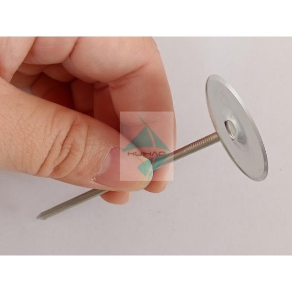 14GA Insulation Jackets Stainless Steel Quilting Pins With Self Locking Washer