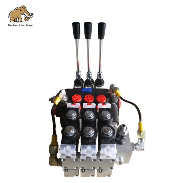 Buy P80DY Hydraulic Directional Valve Sectional Control Electro at wholesale prices