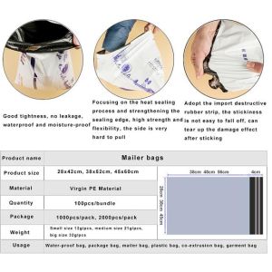 Poly Mailing Bags/Shipping Envelopes/Courier Bags, mailing envelope plastic