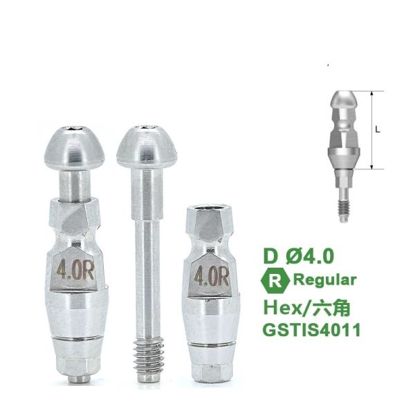 Osstem® GS/TS Close Tray Transfer Impression Coping Titanium Coping Transfer Compatiable to Mini & regular