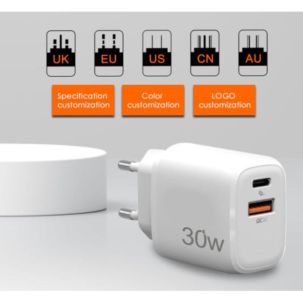 Best Selling Products 2023 Original Type C Supercharge Usb C 30w 15w Fast Charger