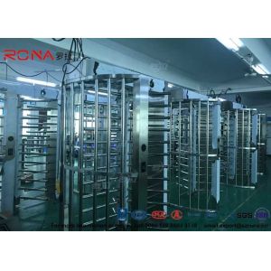 Durable Electronic Turnstiles Full Height , Stainless Steel Turnstiles 30