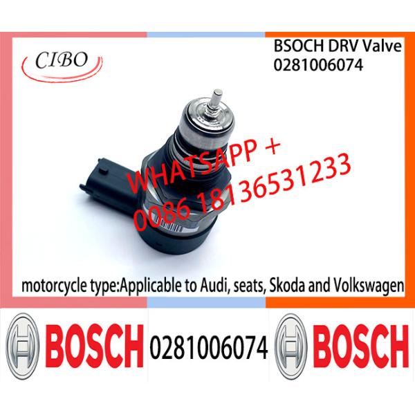 BOSCH DRV Valve 0281006074 0281006075 Control Valve 0281006074 0281006075 Applicable to Volkswagen Audi