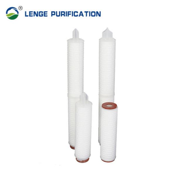 Buy 20 Inch Diameter Glass Fibre Pleated Polyester Filter Cartridge With 226 Fin at wholesale prices