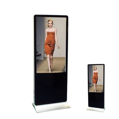 Buy 55 Inch Indoor Freestanding Displays High Brightness  All in One Touch Kiosk at wholesale prices