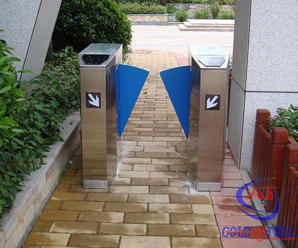 Fingerprint Time Attendance entrance turnstiles , Bi - directional subway turnstiles