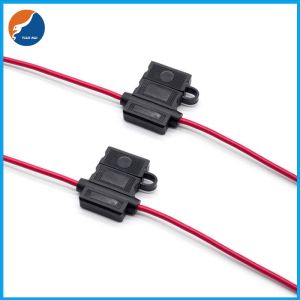 32V Automotive Inline Fuse Holders Splash Proof For ATC Blade Fuse