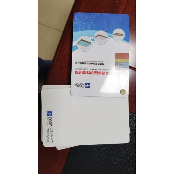 PCB Hole Drilling White Coating Melamine Backup Board