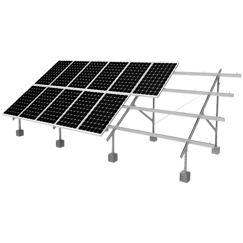 Customizable Aluminum Solar Mounting Brackets - Heavy-Duty Ground & Roof