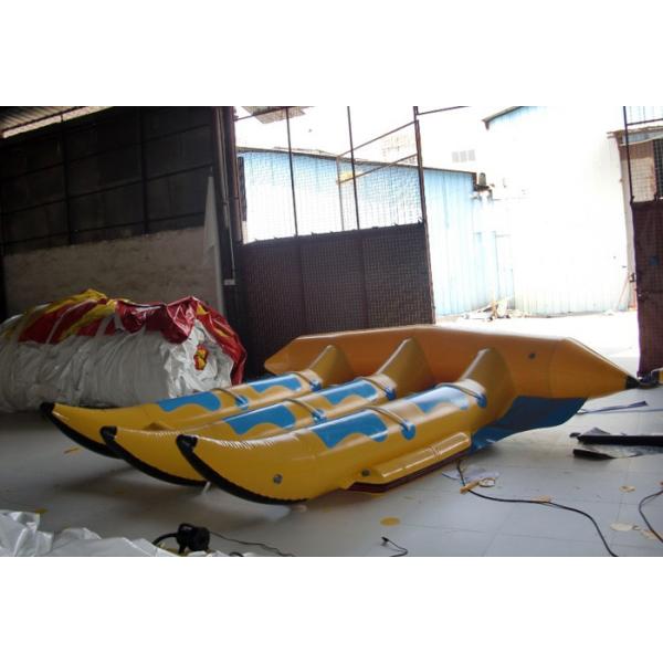 Floating Inflatable Water Toys , 6 Seats 0.9mm PVC Inflatable Flyfish for Water