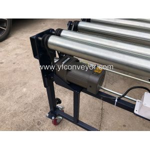Heavy Duty Flexible Powered Roller Conveyor-V Belt