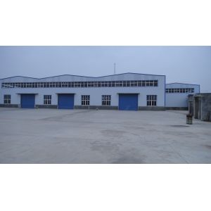 Prefabricated Industrial Metal Warehouse Multi Span Structural Steel Beams And