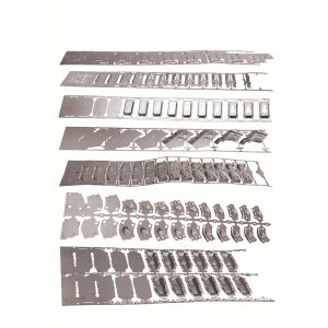 Precision Sheet metal stamping parts , made from strap material : Electro