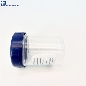 Medical disposable sterile urine test cup plastic urine container cup