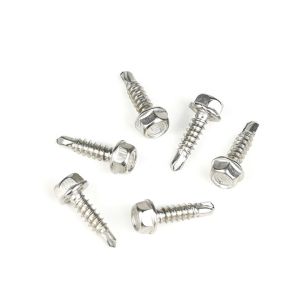 Torx Drive Stainless Steel Hex Head Drilling Screw Sus304 Tornillos De Acero